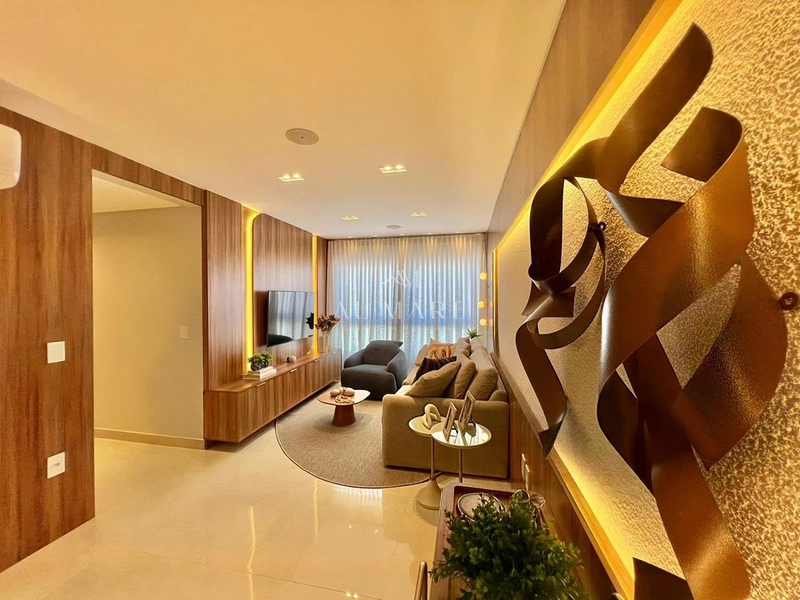 apartamento finamente mobiliado e decorado com dois dormitórios sendo uma suíte com vaga de garagem : 40ª foto da galeria de imagens do imóvel