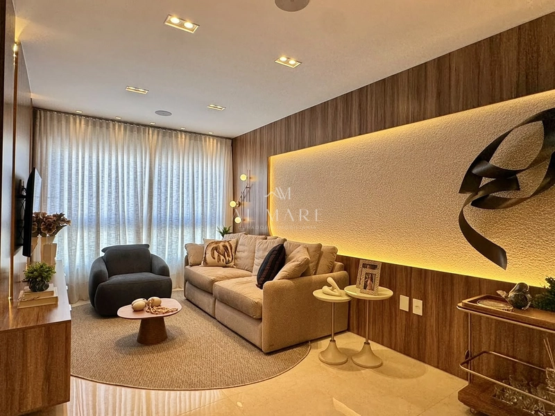 apartamento finamente mobiliado e decorado com dois dormitórios sendo uma suíte com vaga de garagem : 44ª foto da galeria de imagens do imóvel