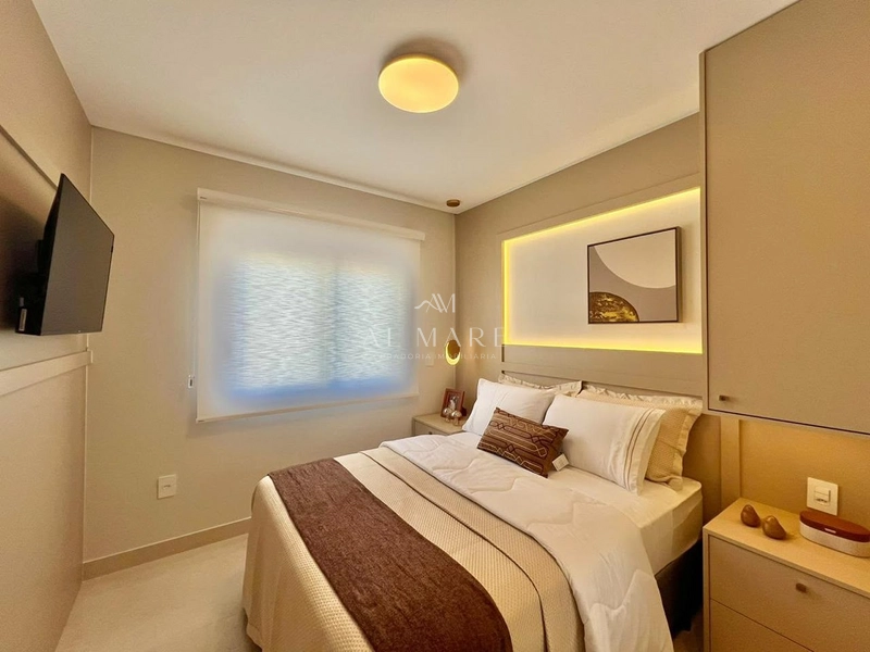 apartamento finamente mobiliado e decorado com dois dormitórios sendo uma suíte com vaga de garagem : 42ª foto da galeria de imagens do imóvel