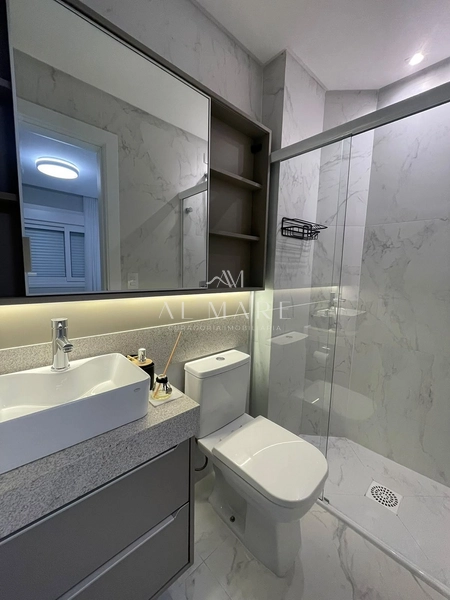 apartamento mobiliado e decorado, sendo uma suíte e vaga de garagem : 33ª foto da galeria de imagens do imóvel