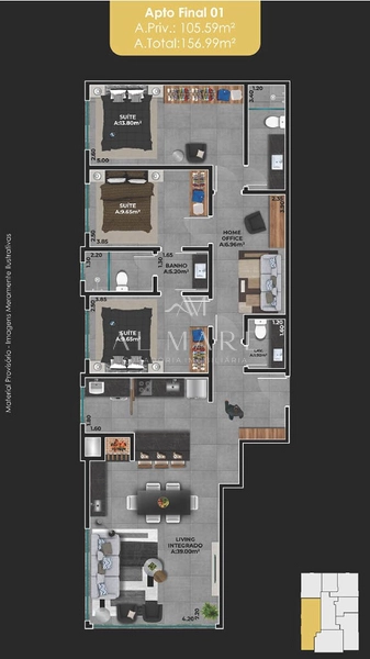 View Residence: 7ª foto da galeria de imagens do imóvel