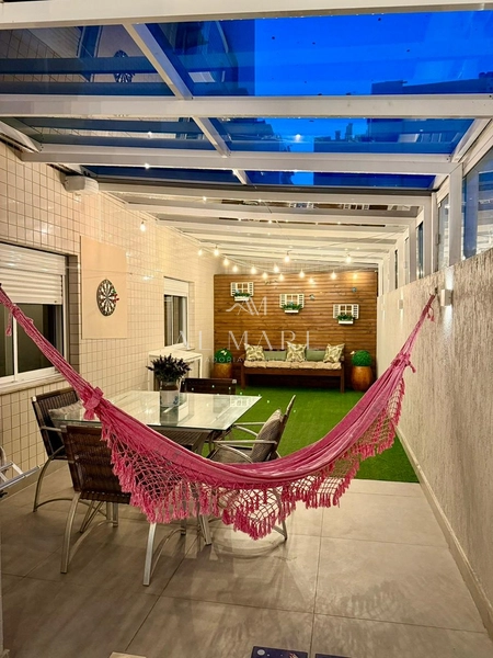 Apartamento gigantesco com três dormitórios e duas vagas de garagem e terraço coberto: 23ª foto da galeria de imagens do imóvel