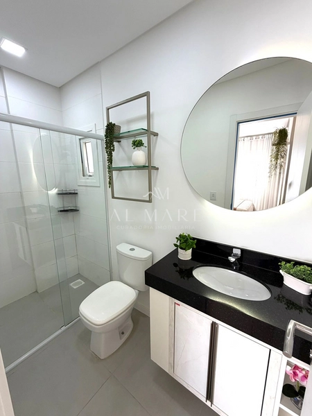 Apartamento mobiliado e decorado na zona nova: 3ª foto da galeria de imagens do imóvel