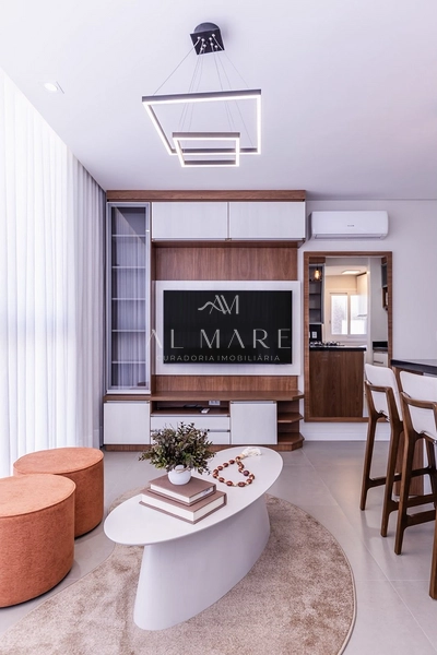 Apartamento uma quadra do mar com dois quartos e dois box de garagem : 3ª foto da galeria de imagens do imóvel
