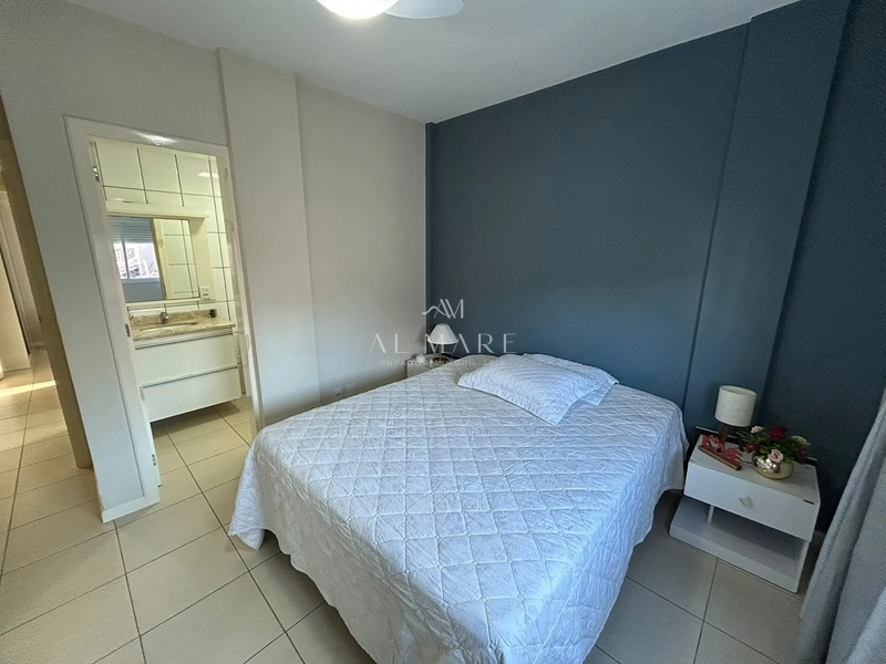 apartamento três dormitórios sendo uma suíte mobiliado com vaga de garagem: 4ª foto da galeria de imagens do imóvel