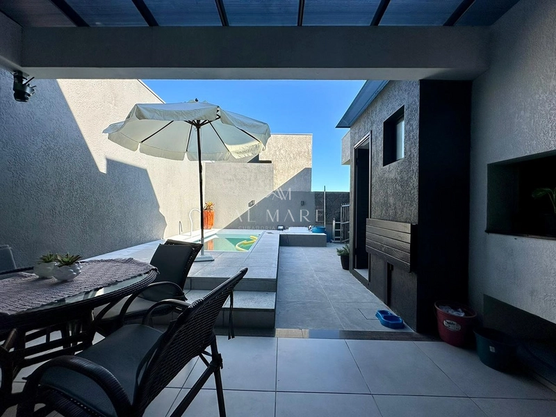 Casa bairro com três suítes , piscina, espaço gourmet e vaga de garagem: 3ª foto da galeria de imagens do imóvel