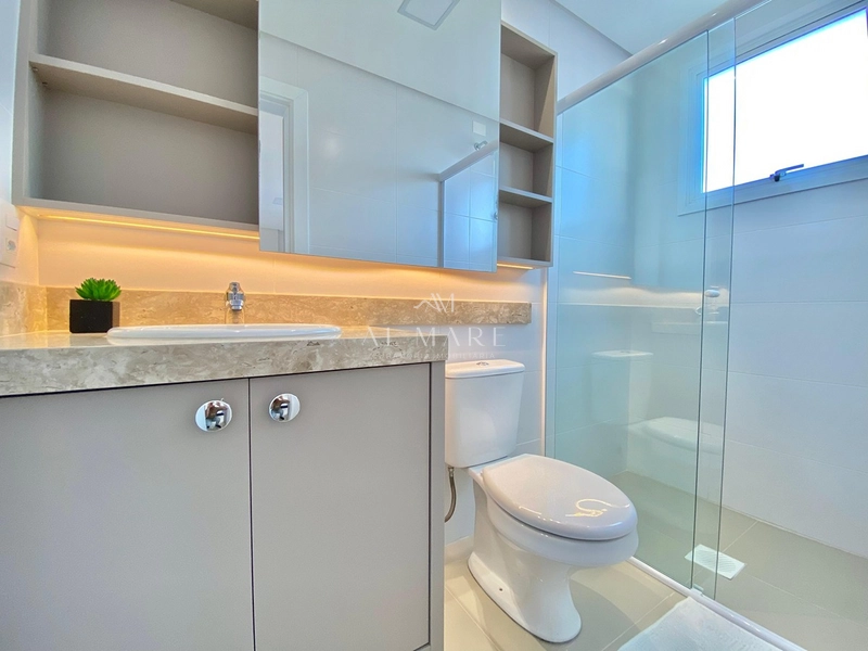 Apartamento vista eterna para serra e lagoa com duas suítes mobiliado e decorado com vaga de garagem : 33ª foto da galeria de imagens do imóvel