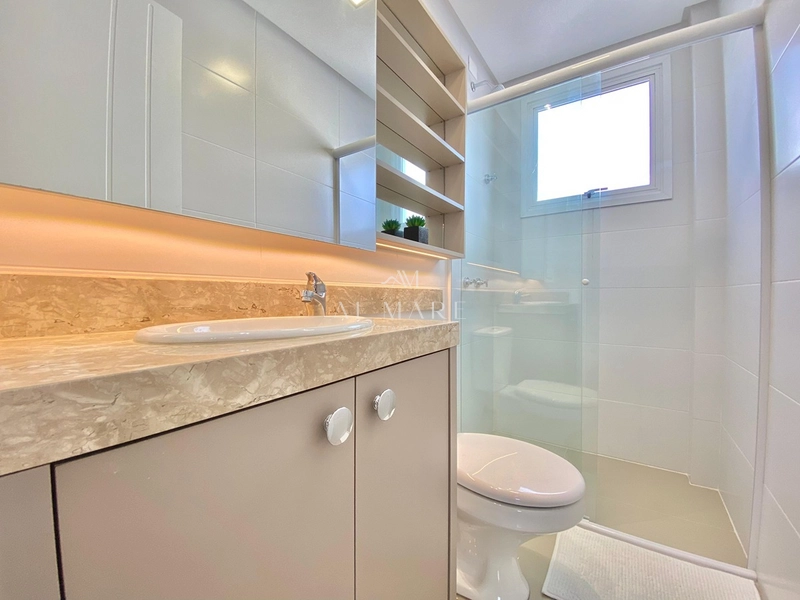Apartamento vista eterna para serra e lagoa com duas suítes mobiliado e decorado com vaga de garagem : 26ª foto da galeria de imagens do imóvel