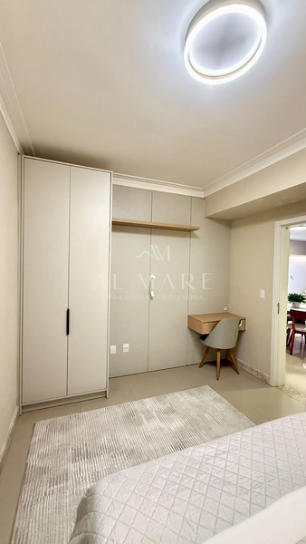 Apartamento de frente pra praça dois dormitórios de frente mobiliado e decorado com infra: 8ª foto da galeria de imagens do imóvel