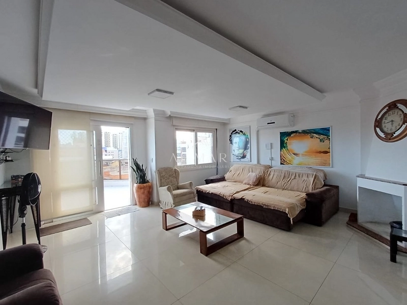 Apartamento três dormitórios com duas vagas de garagem com terraço vista mar: 10ª foto da galeria de imagens do imóvel