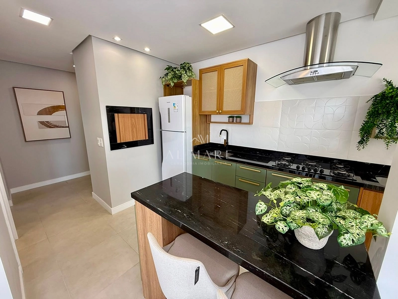 Apartamento vista mar com três dormitórios mobiliado e decorado e vaga de garagem: 13ª foto da galeria de imagens do imóvel