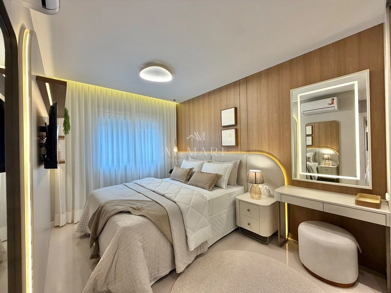 Apartamento mobiliado e decorado dois dormitórios e duas vagas de garagem : 24ª foto da galeria de imagens do imóvel