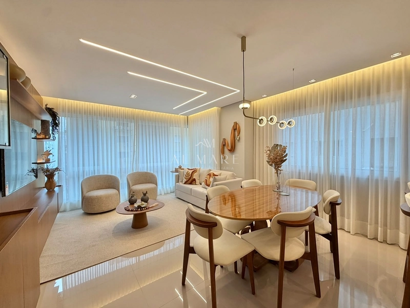 Apartamento mobiliado e decorado dois dormitórios e duas vagas de garagem : 7ª foto da galeria de imagens do imóvel
