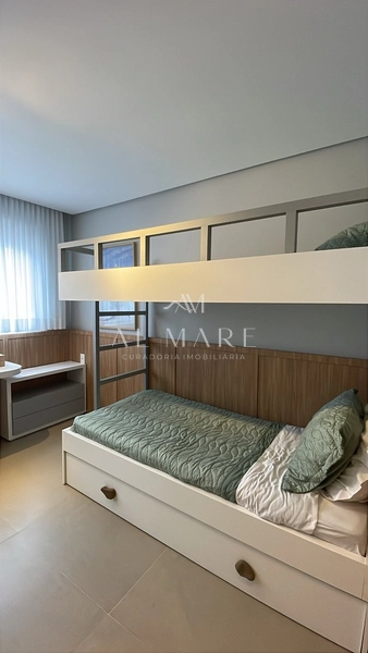 Apartamento de frente duas suítes mobiliado e decorado com infraestrutura no rooftop : 11ª foto da galeria de imagens do imóvel
