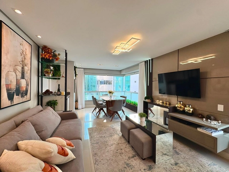 Apartamento finamente mobiliado e decorado: 8ª foto da galeria de imagens do imóvel