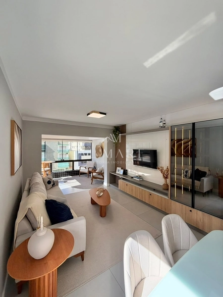 apartamento com sacada de frente mobiliado e decorado vista mar : 22ª foto da galeria de imagens do imóvel
