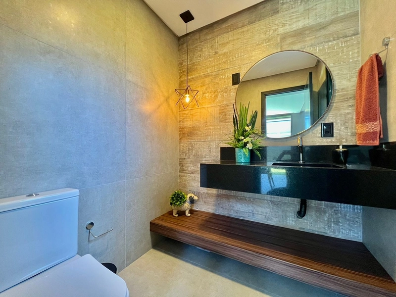 Excelente Sobrado à venda no Condomínio Beira Mar, com vista para o mar e o condomínio conta com uma infraestrutura completa de lazer. : 28ª foto da galeria de imagens do imóvel