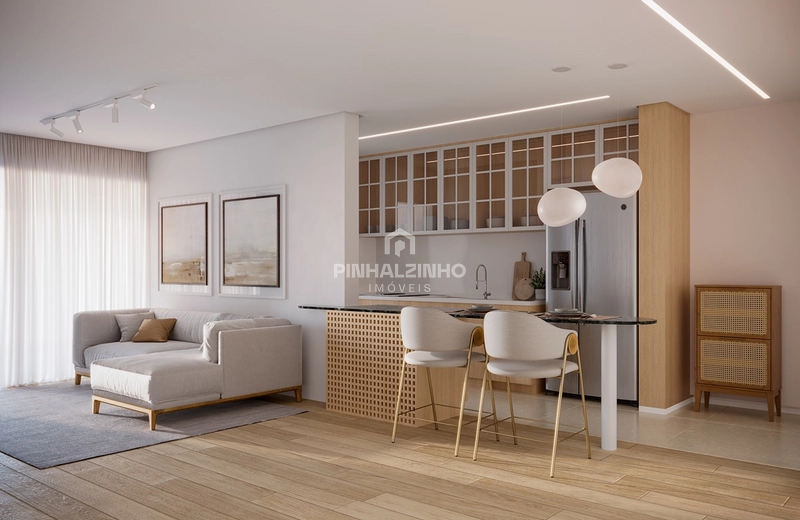 Apartamento Novo - Suíte + 1 Quarto - Centro: 3ª foto da galeria de imagens do imóvel