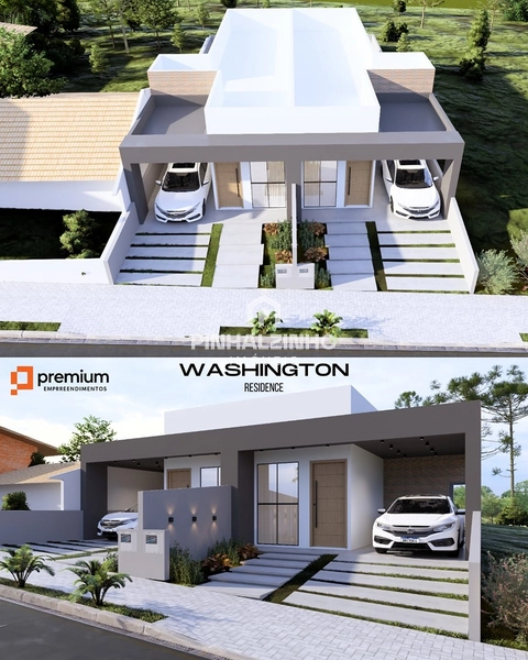 Casa geminada 2 quartos e 2 vagas de garagem: 2ª foto da galeria de imagens do imóvel