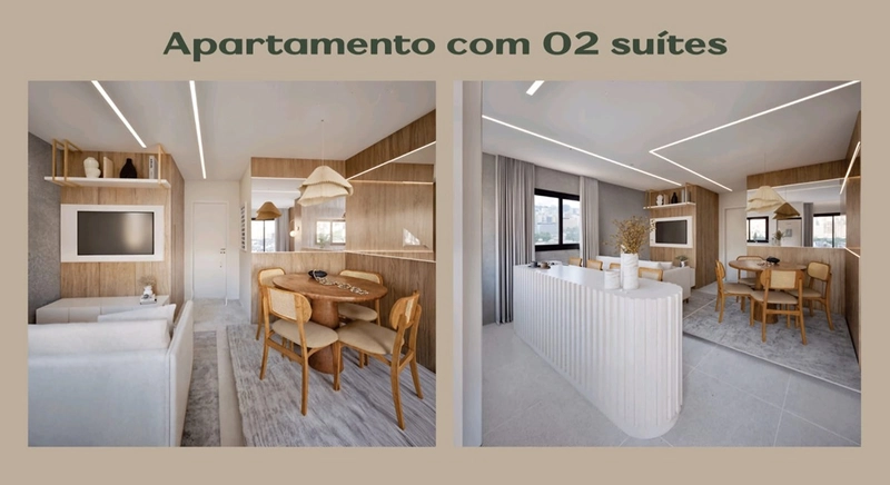 Apartamento no Loteamento Parque das Araucárias Lages - SC: 5ª foto da galeria de imagens do imóvel