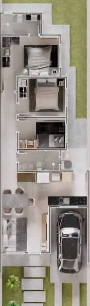 Casa 3 Dormitórios no Loteamento Verdes Campos: 10ª foto da galeria de imagens do imóvel