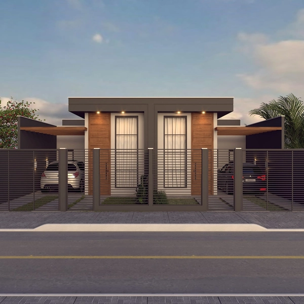 Casa Geminada no Bairro Santa Helena: 3ª foto da galeria de imagens do imóvel