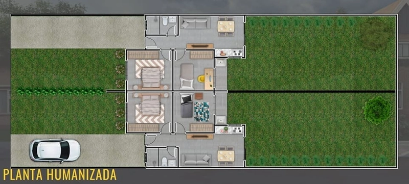 Casa Geminada no Loteamento Verdes Campos Lages : 10ª foto da galeria de imagens do imóvel