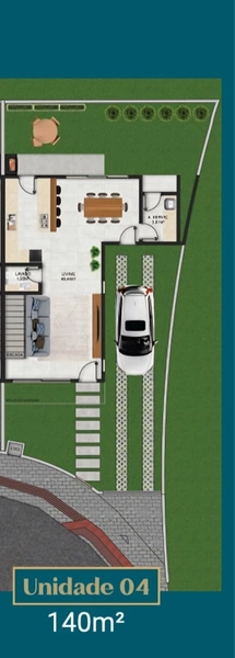Sobrado com 3 Suítes Loteamento Nova Lages: 17ª foto da galeria de imagens do imóvel