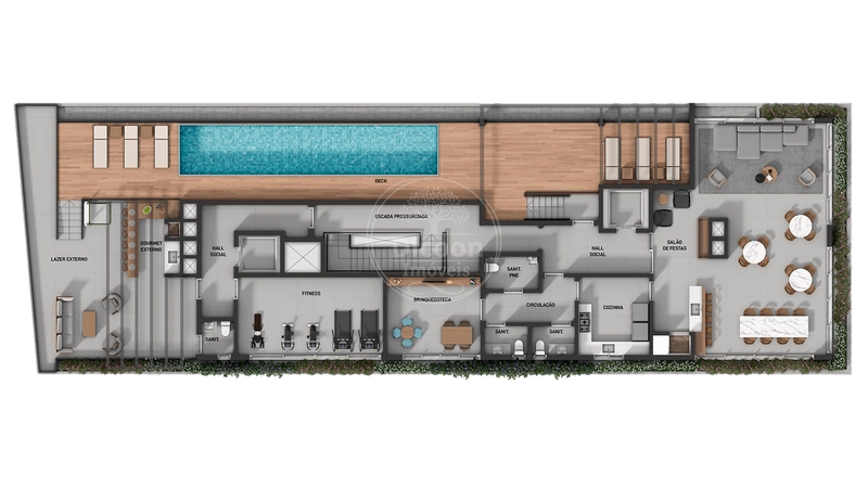 Apartamento Hemingway de 2 e 3 Dormitórios no Centro Canoas: 15ª foto da galeria de imagens do imóvel