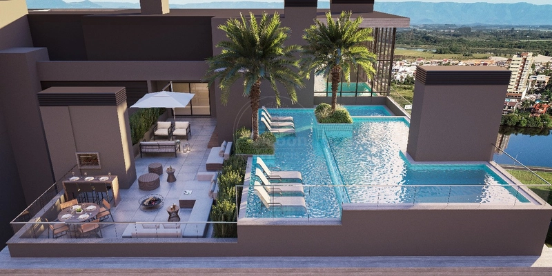 APARTAMENTO 2 e 3 DORMITÓRIOS EM TORRES - MIRAGE: 4ª foto da galeria de imagens do imóvel