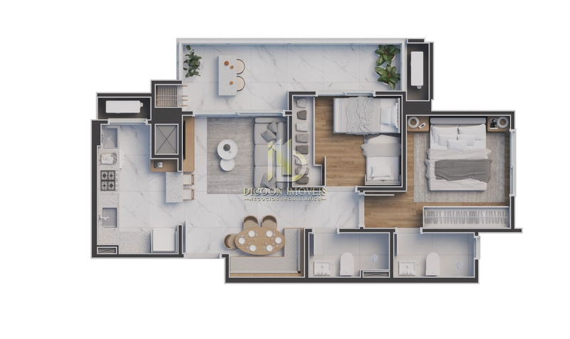 APARTAMENTO A VENDA 2 DORMITÓRIOS NITEROI CANOAS: 18ª foto da galeria de imagens do imóvel