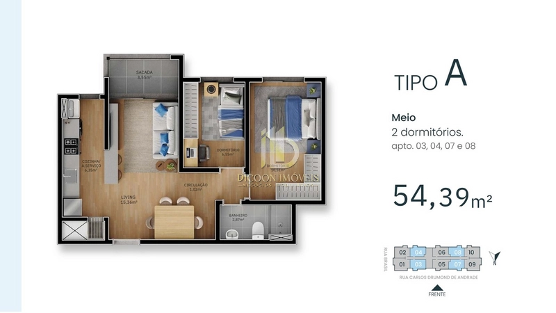 CONDOMÍNIO RESIDENCIAL ARES – CENTRO, CANOAS: 17ª foto da galeria de imagens do imóvel