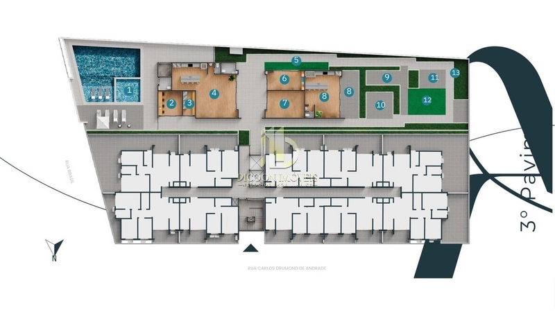 CONDOMÍNIO RESIDENCIAL ARES – CENTRO, CANOAS: 13ª foto da galeria de imagens do imóvel