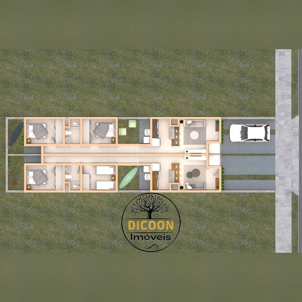 CASA 2 DORMITÓRIOS EM ALVORADA - PORTO VERDE: 8ª foto da galeria de imagens do imóvel