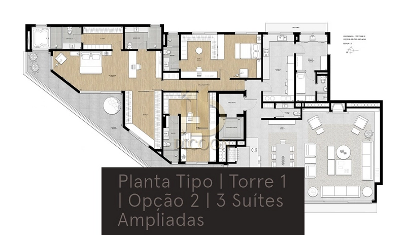 O Luxo em Sua Melhor Forma: Viva no Estância Residências do Golfe: 11ª foto da galeria de imagens do imóvel