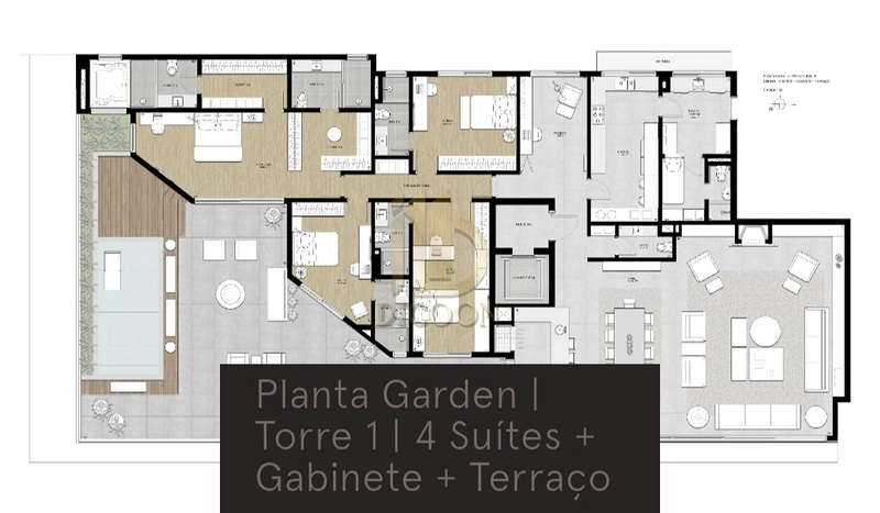 O Luxo em Sua Melhor Forma: Viva no Estância Residências do Golfe: 13ª foto da galeria de imagens do imóvel