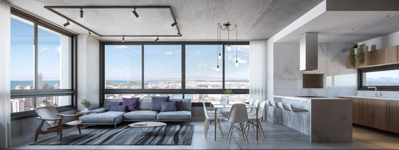 Apartamento de 2 Dormitórios em Torres: 4ª foto da galeria de imagens do imóvel