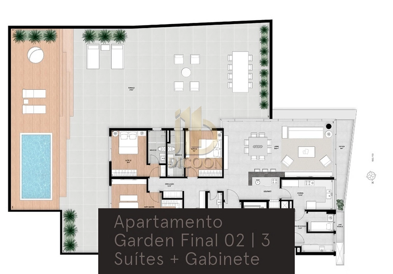 Elegância e Amplitude: Viva o Melhor em um Apartamento Premium: 7ª foto da galeria de imagens do imóvel