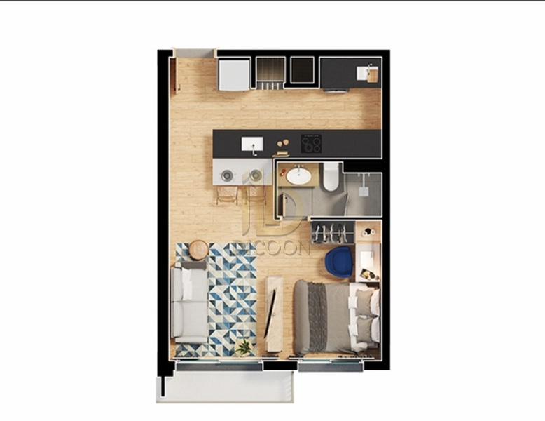 Praticidade e Design em um Imóvel Feito para o Seu Ritmo: 17ª foto da galeria de imagens do imóvel