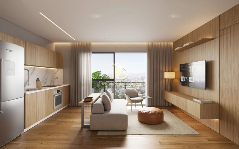 APARTAMENTO 2 DORMITORIOS DO CONDOMINIO HAUZEN BELMONTE PORTO ALEGRE: 4ª foto da galeria de imagens do imóvel