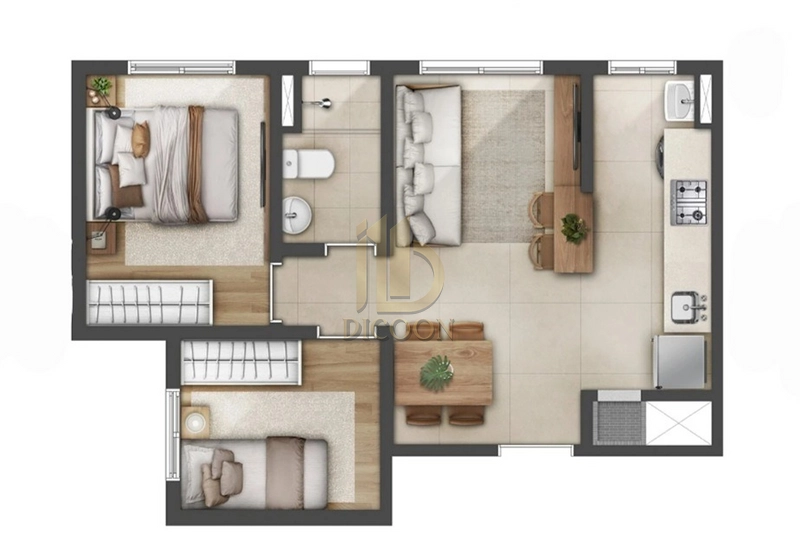 Open Bosque Melnick Apartamento Lançamento: 6ª foto da galeria de imagens do imóvel