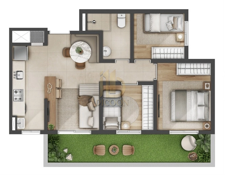 Open Bosque Melnick Apartamento Lançamento: 5ª foto da galeria de imagens do imóvel