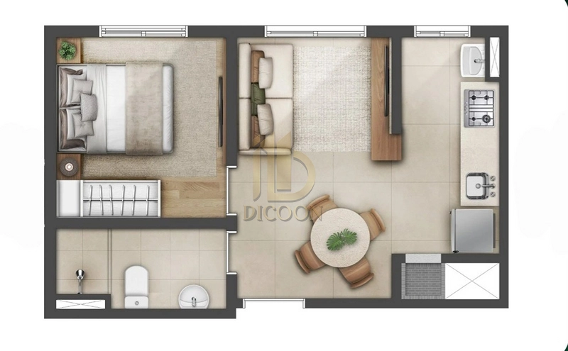 Open Bosque Melnick Apartamento Lançamento: 4ª foto da galeria de imagens do imóvel