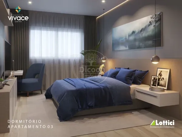 Apartamento de 1 e 2 Dormitórios no Centro Canoas Residencial Vivace: 11ª foto da galeria de imagens do imóvel