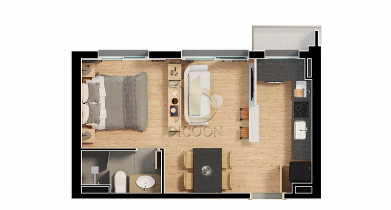 O Lar Compacto Perfeito Para Viver com Praticidade: 16ª foto da galeria de imagens do imóvel