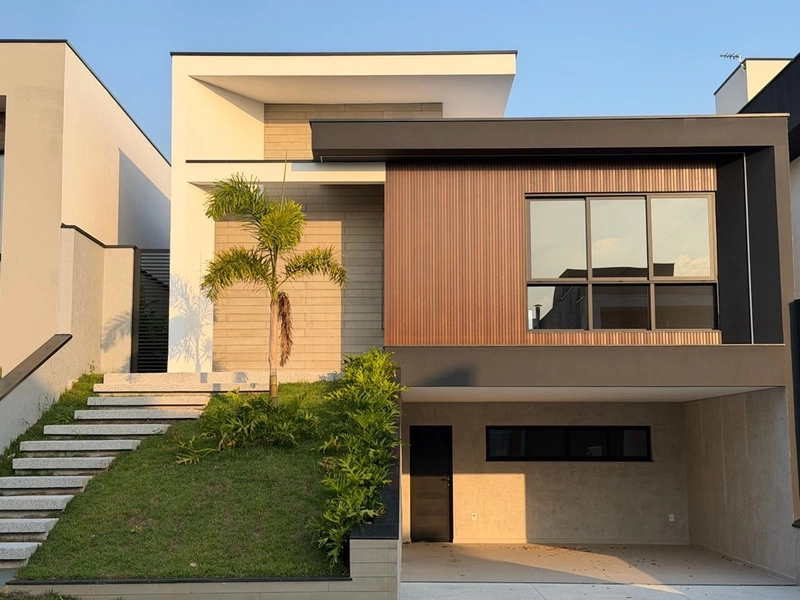 Casa Nova de Alto Padrão no Sunlake Votorantim | 4 Suítes, Piscina e Área Gourmet | Próx. Raposo Tavares: 2ª foto da galeria de imagens do imóvel