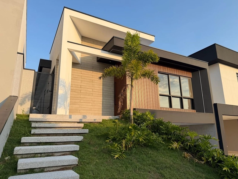 Casa Nova de Alto Padrão no Sunlake Votorantim | 4 Suítes, Piscina e Área Gourmet | Próx. Raposo Tavares: 1ª foto da galeria de imagens do imóvel