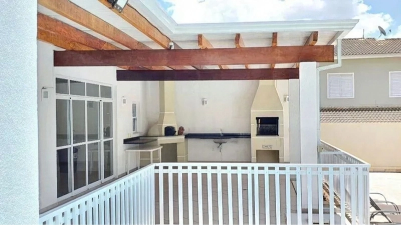 Casa com piscina e área gourmet no Villa Campolim Sobrado de 3 dormitórios (1 suíte), todo climatizado e com móveis planejados, em condomínio com lazer completo no Parque Campolim, Sorocaba.: 35ª foto da galeria de imagens do imóvel