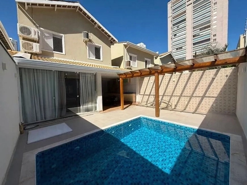 Casa com piscina e área gourmet no Villa Campolim Sobrado de 3 dormitórios (1 suíte), todo climatizado e com móveis planejados, em condomínio com lazer completo no Parque Campolim, Sorocaba.: 1ª foto da galeria de imagens do imóvel
