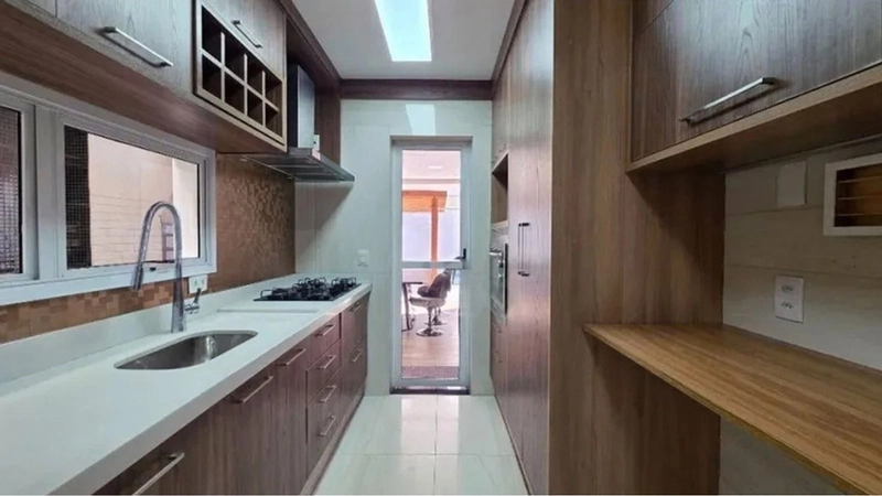 Casa com piscina e área gourmet no Villa Campolim Sobrado de 3 dormitórios (1 suíte), todo climatizado e com móveis planejados, em condomínio com lazer completo no Parque Campolim, Sorocaba.: 41ª foto da galeria de imagens do imóvel